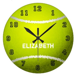 Tennis Custom Ball Clock