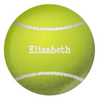 Tennis Custom Ball Plate