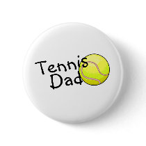 Tennis Dad buttons
