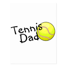 Tennis Dad Post Card