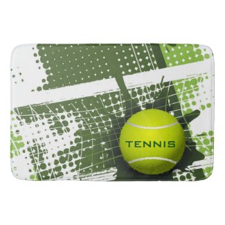 Tennis Design Bath Mat
