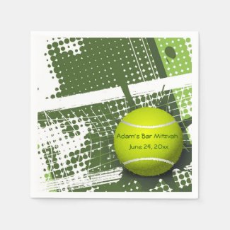 Tennis Design Paper Napkins