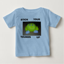tennis_dude, STICK, YOUR, THUMBS, UP t-shirts