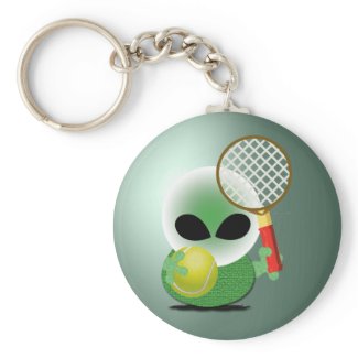 Tennis Fan Key Chains