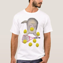 Tennis Ferret t-shirts by Queenie303 Tennis Ferret t-shirts