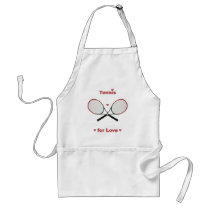 Tennis For Love Aprons