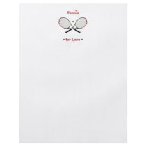 Tennis For Love Flyers