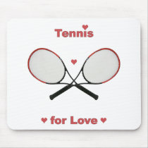 Tennis For Love Mousepad