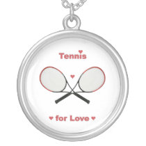 Tennis For Love Pendant