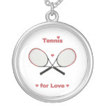 Tennis For Love Pendant