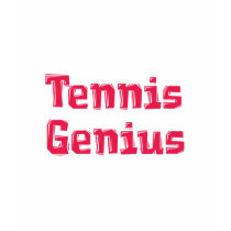 Tennis Genius Women's Pink T Shirt