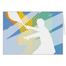 Tennis Gifts for tennis players and tennis fans cards