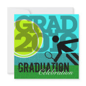 Tennis Graduation Party 1 Invitation