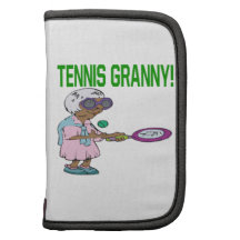 Tennis Granny Folio Planners