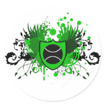 tennis : hi-fi : stickers by asyrum tennis : hi-fi : stickers