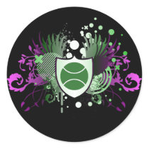 tennis : hi-fi : stickers by asyrum tennis : hi-fi : stickers