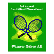 Tennis Invitations
