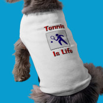 Tennis Is Life pet clothing