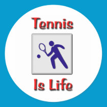 Tennis Is Life stickers