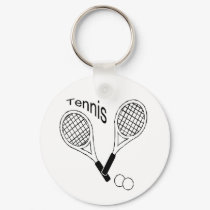 tennis keychain by Tamathaa tennis keychain