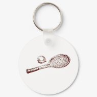 Tennis keychain