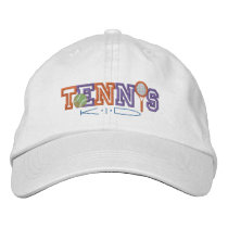 Tennis Kid embroidered hats by ZazzleEmbroidery Tennis Kid embroidered hats