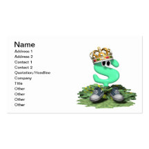 Tennis King Business Card Templates