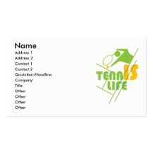TENNIS_LIFE BUSINESS CARD