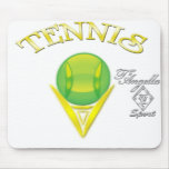 Tennis logo mousepad