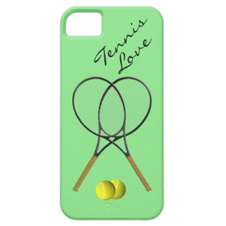 Tennis Love IPhone 5 Case iPhone 5 Covers