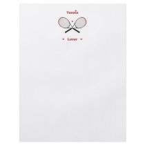 Tennis Lover Hearts Flyers