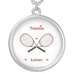 Tennis Lover Hearts Custom Jewelry