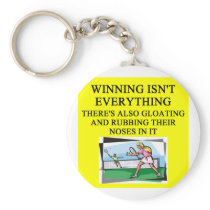 tennis lover keychains