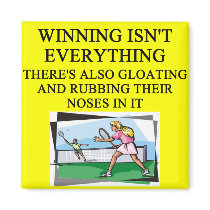tennis lover magnets
