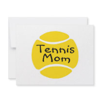 Tennis Mom 2 invitations