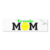 Tennis Mom bumper stickers