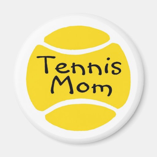 Tennis Mom Tennis Ball Refrigerator Magnet