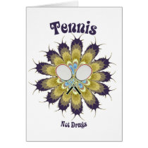 Tennis Not Drugs Card