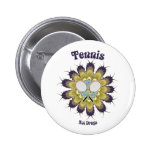 Tennis Not Drugs Pinback Buttons