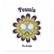 Tennis Not Drugs Poster