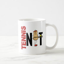 Tennis Nut 1 Coffee Mugs