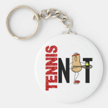 Tennis Nut 1 Key Chains