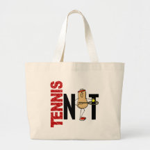 Tennis Nut 1 Tote Bags