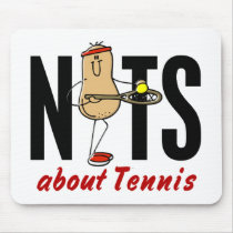 Tennis Nut 2 mousepads by gonenuts Tennis Nut 2 mousepads