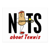 Tennis Nut 2 Post Card