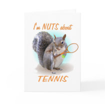 Tennis Nut Greeting Cards