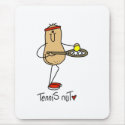 Tennis Nut mousepads by stick_figures Tennis Nut mousepads