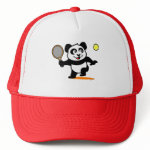 This adorable little panda loves to get out on the court and hits 

some balls. What a cutie! This is a great design for anyone who loves 

to play tennis, watch tennis or just loves cute pandas.