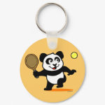 This adorable little panda loves to get out on the court and hits 

some balls. What a cutie! This is a great design for anyone who loves 

to play tennis, watch tennis or just loves cute pandas.
