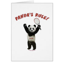 Tennis Panda's Rule Cards